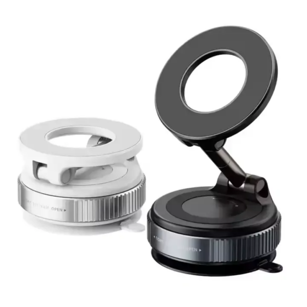 Vacuum Suction Magnetic Car Phone Holder K007