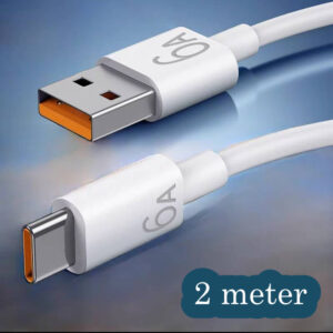 2 Meter 66W USB A to C Charging Cable