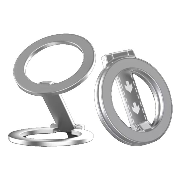 Metal Double Magnetic Cell Phone Ring Holder